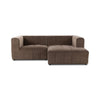 Langham Channeled 2-Piece Sectional Taupe