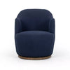 Aurora Swivel Chair, Blue