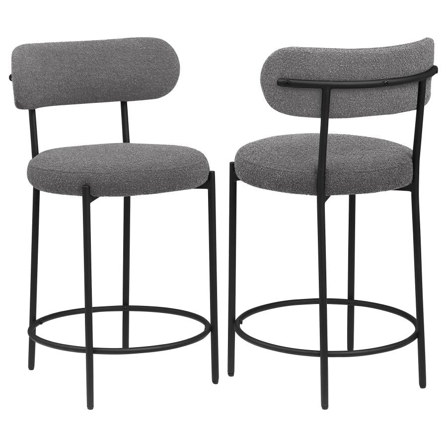 Vera Boucle Counter Stool (Set of 2)