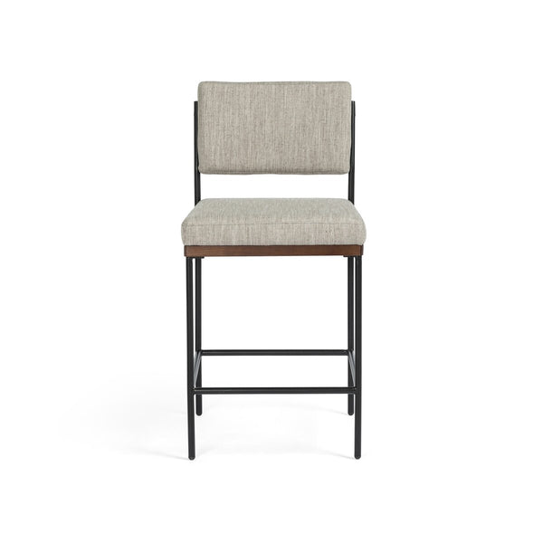 Benton Flannel Counter Stool