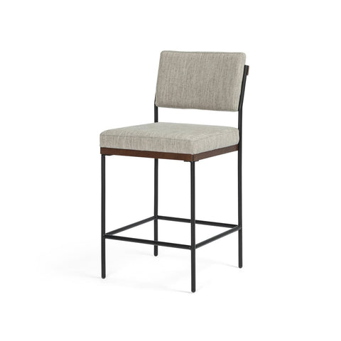 Benton Flannel Counter Stool