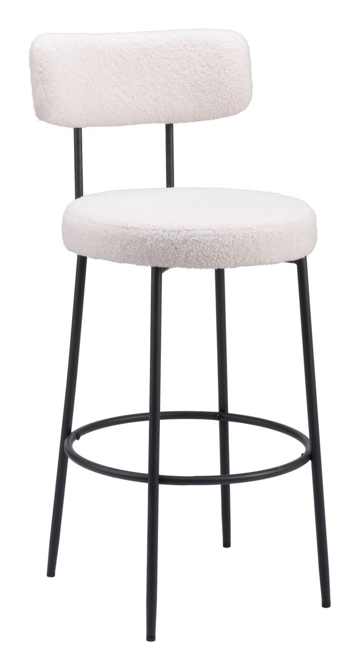 Blanca Barstool, Ivory