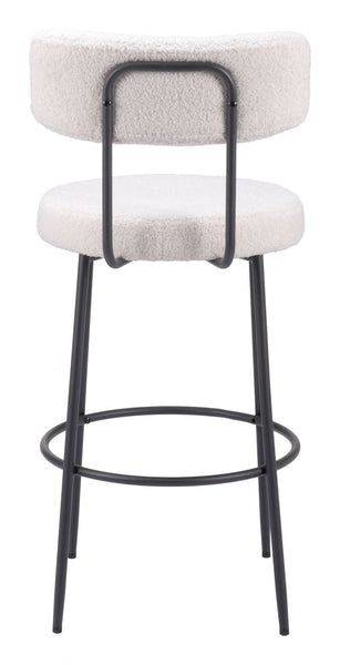 Blanca Barstool, Ivory
