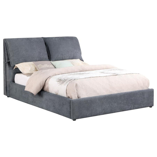 Gwendoline Eastern King Sized Bed, Grey