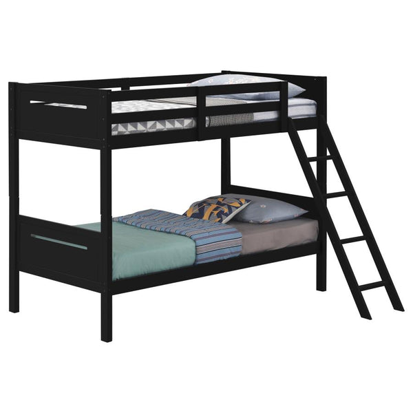 Mara Twin Bunk Bed Black