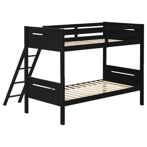 Mara Twin Bunk Bed Black