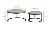 Drey Round Nesting Tables