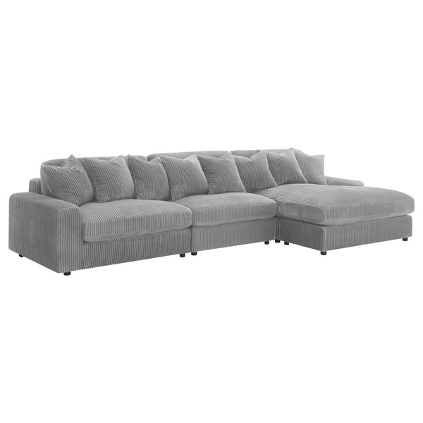 Jadson Sectional, 4 piece, Grey
