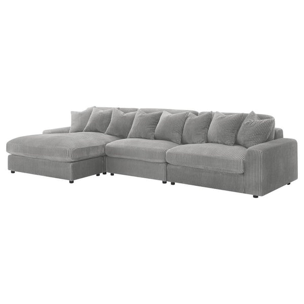 Jadson Sectional, 4 piece, Grey