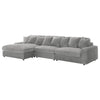 Jadson Sectional, 4 piece, Grey