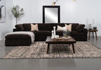 Deep Brown 6 Piece Sectional Sofa