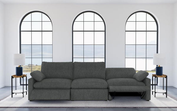 Jannes Modular Power Sofa - Dark Grey