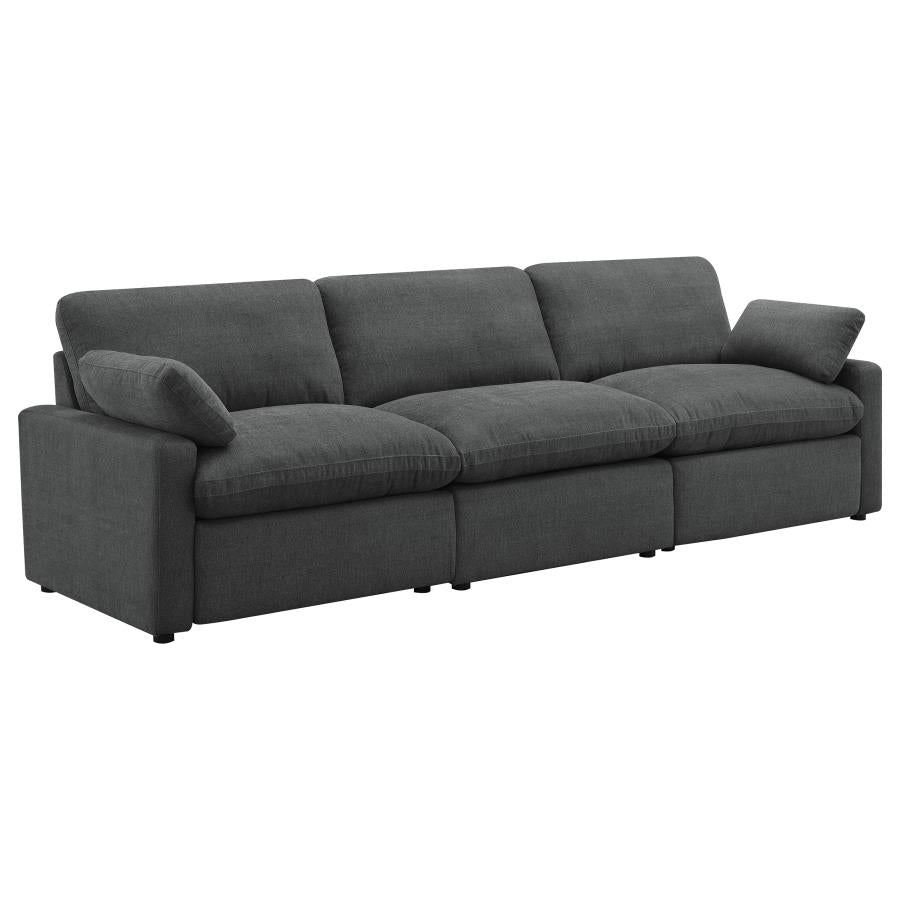 Jannes Modular Power Sofa - Dark Grey