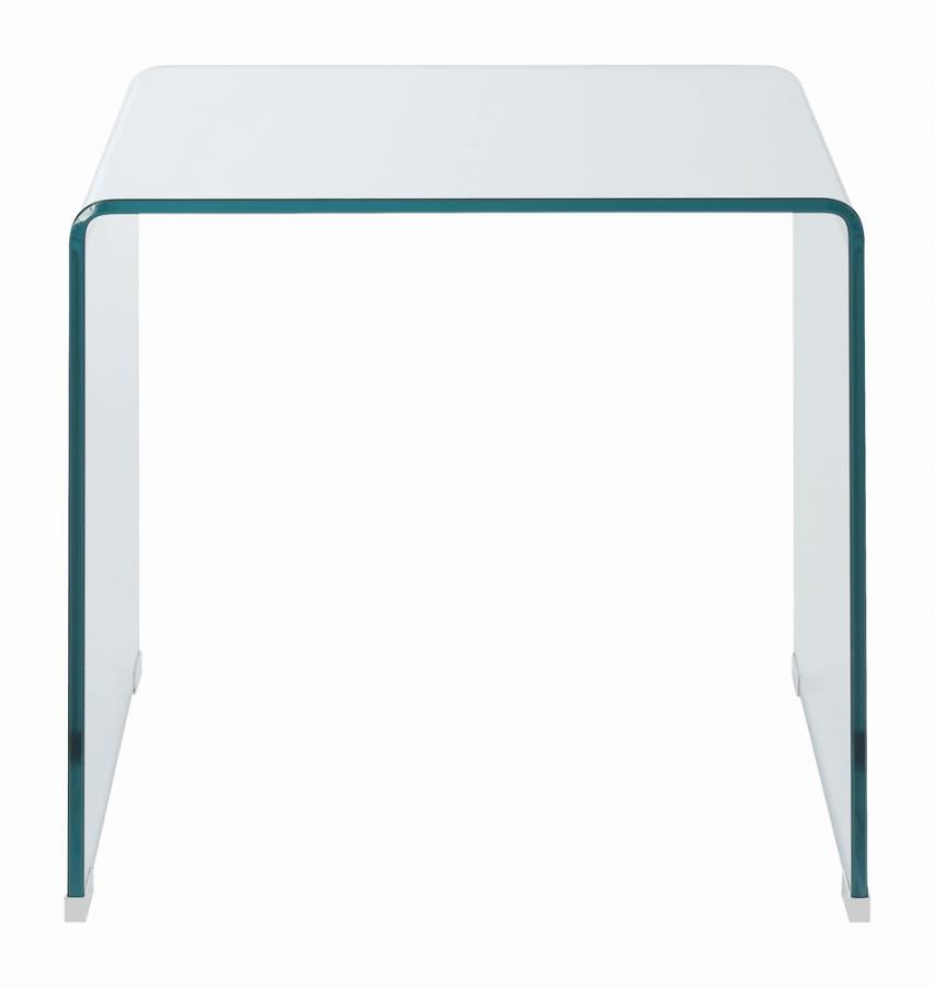 Glass End Table