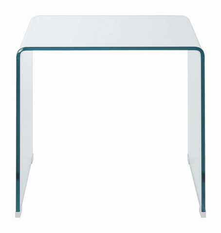 Glass End Table