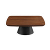 Evan 2-piece Coffee Table Set Walnut