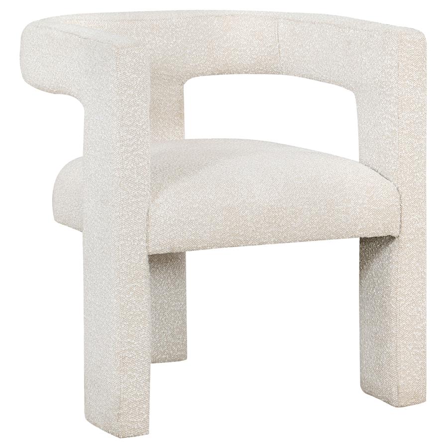 Petra Boucle Chair, Cream