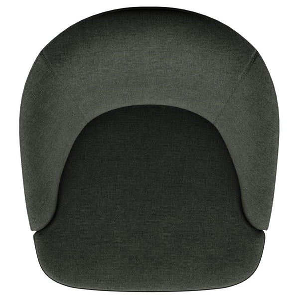 Taya Swivel Chair, Hunter Green