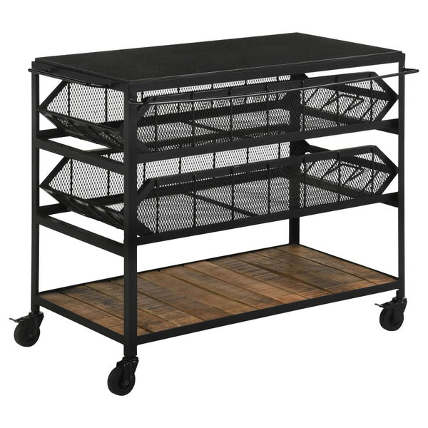 Movable Kitchen Island W Storage