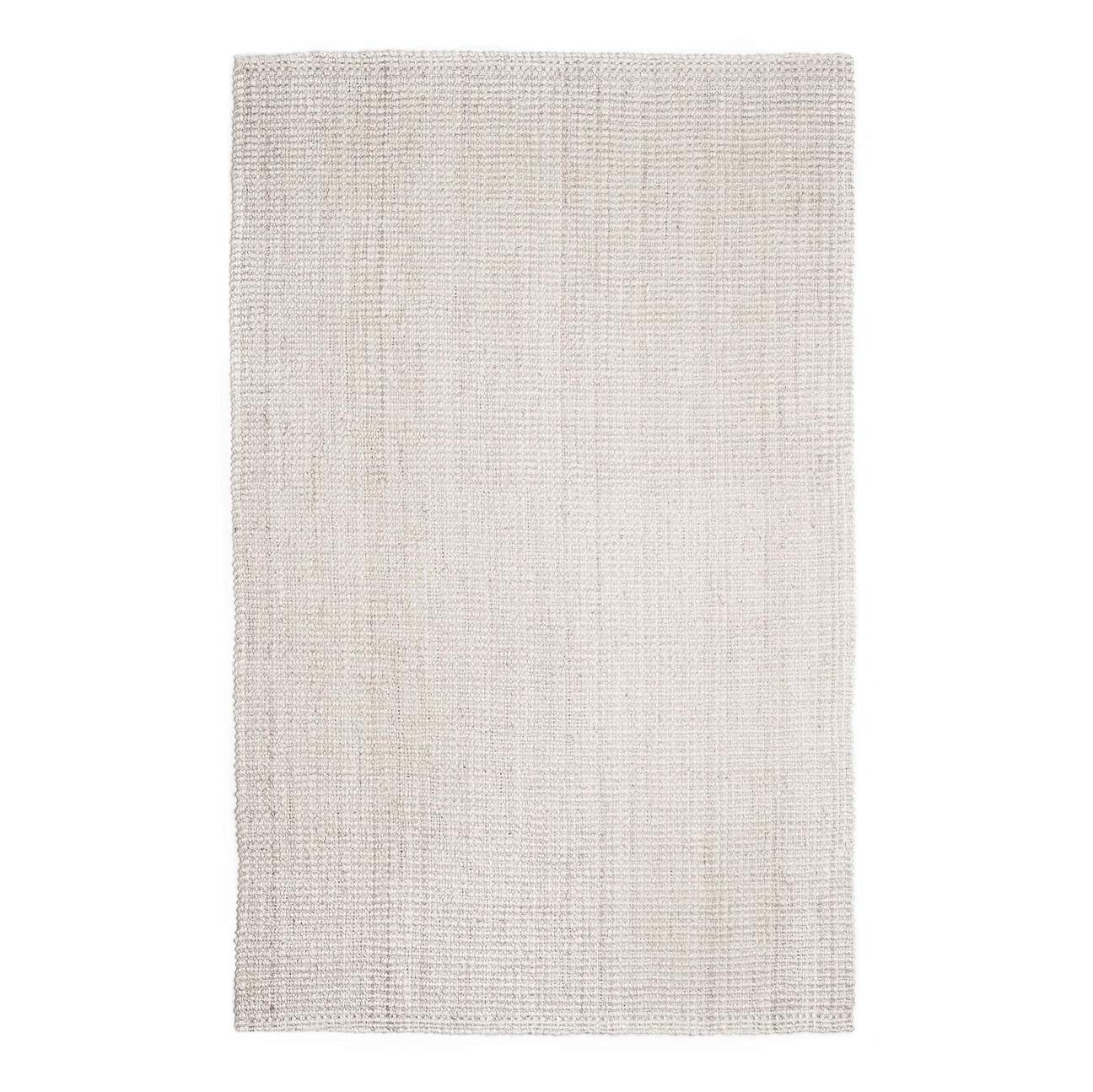 White Jute Rug 9 x 12'