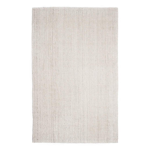 White Jute Rug 9 x 12'