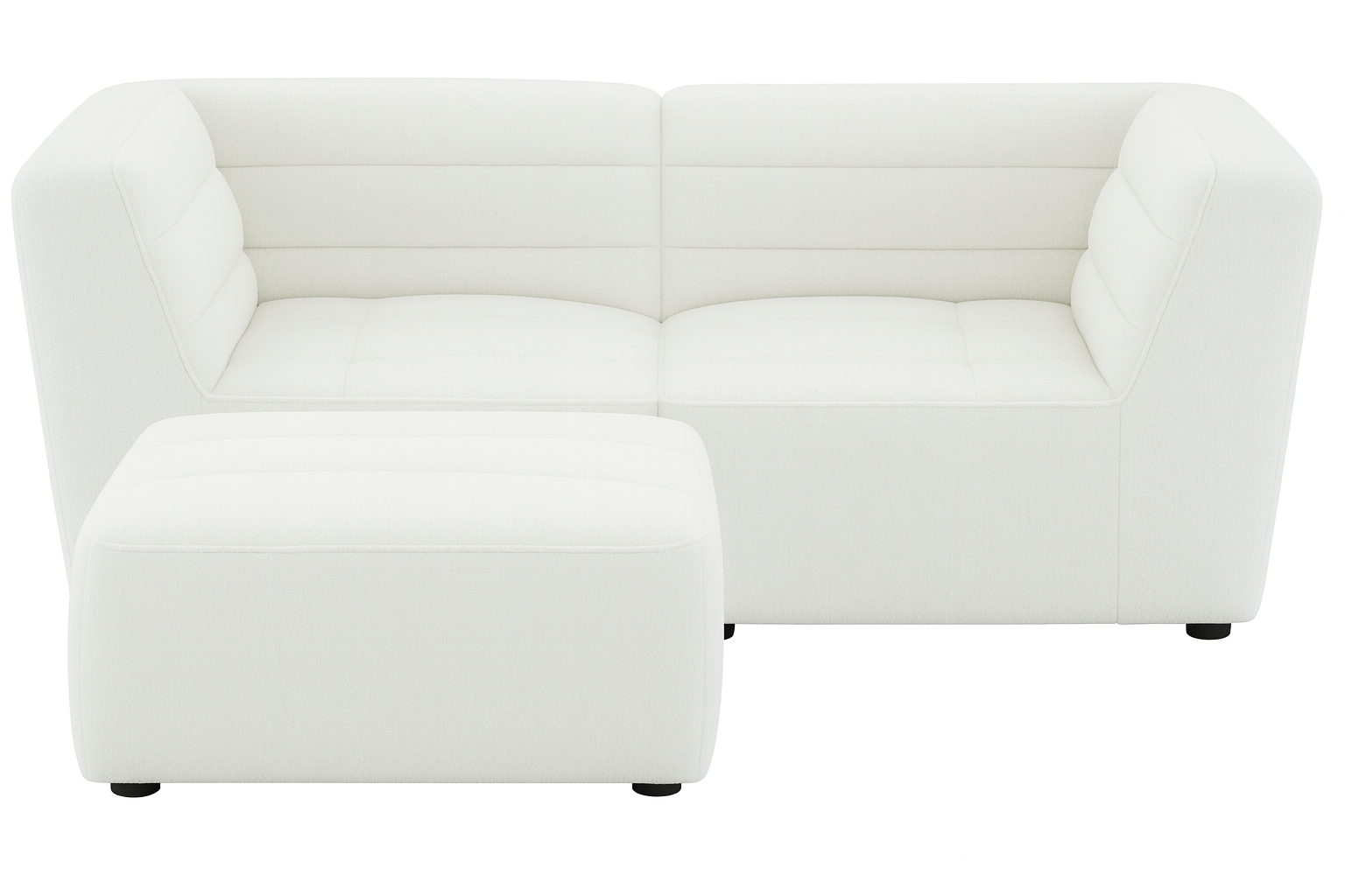 Koa Sectional, 3 piece, Cream