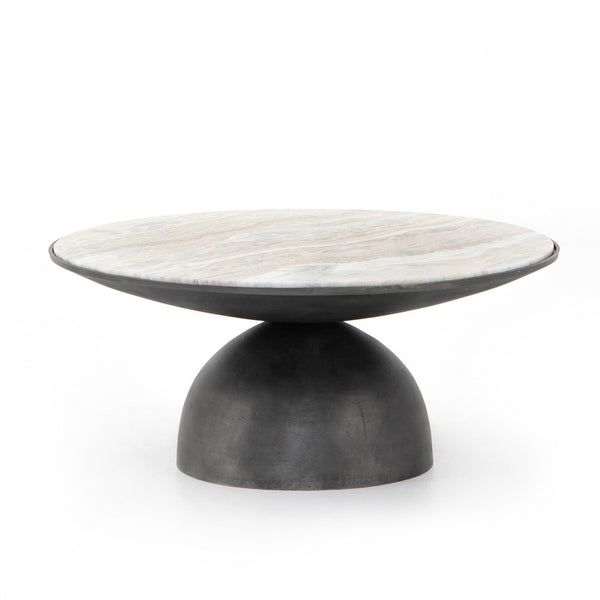 Corbett Coffee Table (River Grey Marble)