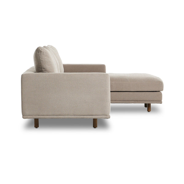 Jenica Sectional, Cobblestone Right Chaise