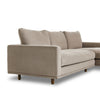 Jenica Sectional, Cobblestone Right Chaise