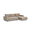 Jenica Sectional, Cobblestone Right Chaise
