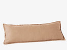 Organic Relaxed Linen Lumbar Pillow - Doe