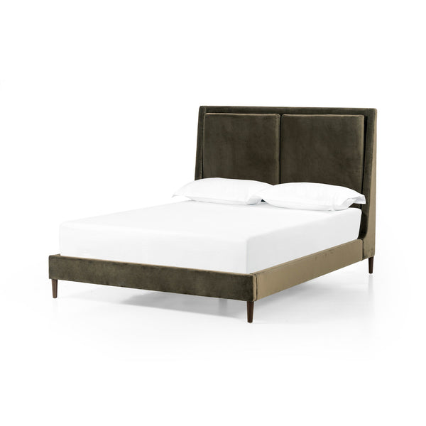 Potter Bed - Surrey Olive (Queen)
