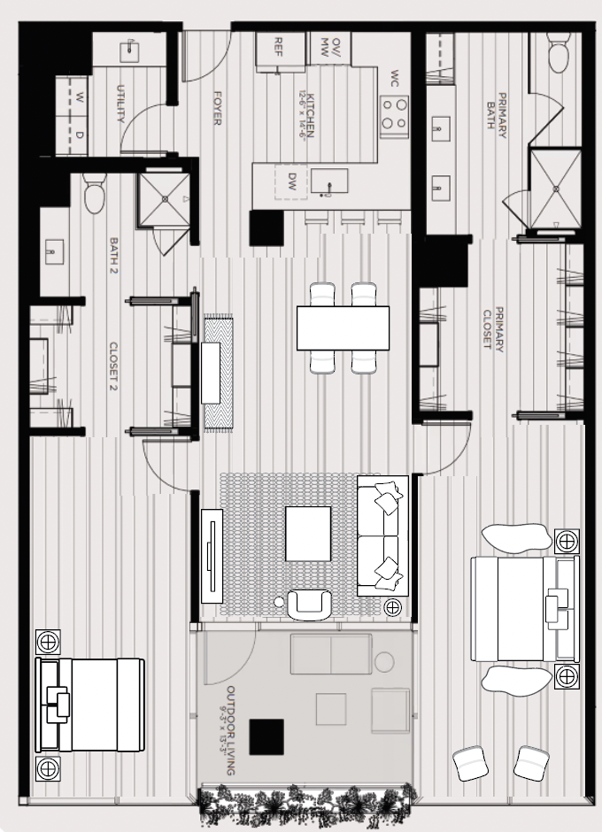 Margo and Jaq's Floorplan