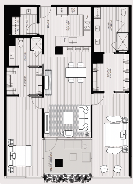 Margo and Jaq's Floorplan