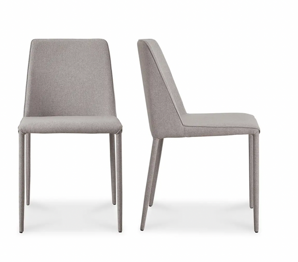 Nora Dining Chair Set Of Two, Grey