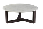 Jinx Marble Coffee Table, Charcoal