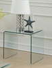 Glass End Table
