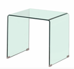 Glass End Table