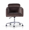 Mink Velvet Office Chair