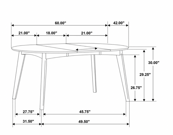 Jay Expandable Dining Table