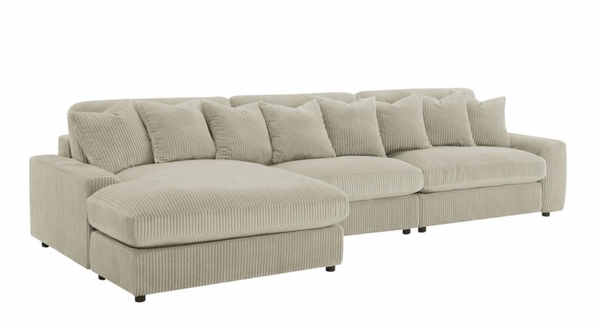 Jadson Sectional, 4 piece, Light Beige