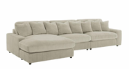 Jadson Sectional, 4 piece, Light Beige