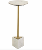 Marble Martini Accent Table