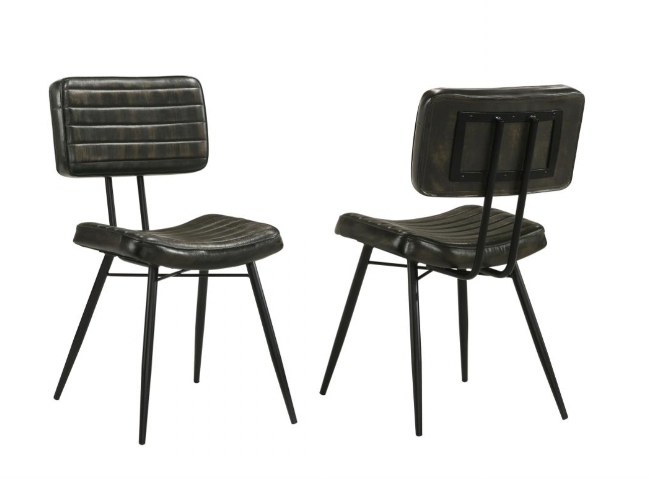 Elijah Dining Chair (set of 2) (black)