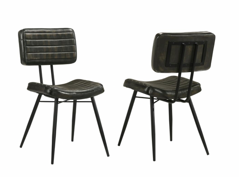 Elijah Dining Chair (set of 2) (black)