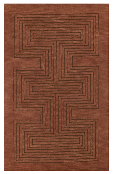 Tau Rug - Copper 8" x 10"