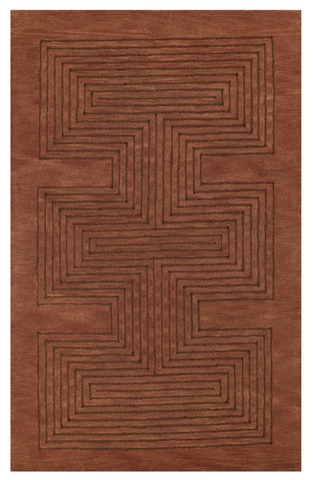 Tau Rug - Copper 5" x 8"