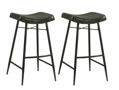 Morgan Bar Stool (set of 2) Black
