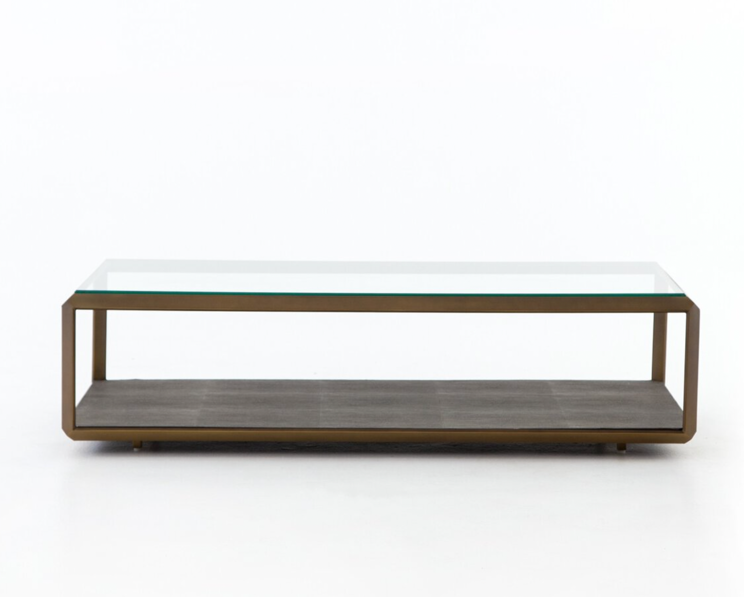 Shagreen Shadow Box Coffee Table