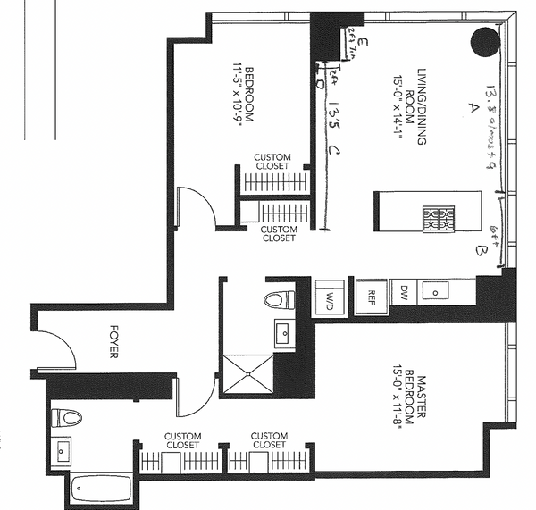 Charisma's Floorplan